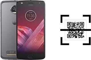 ¿Cómo leer códigos QR en un Motorola Moto Z2 Play?