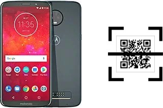 ¿Cómo leer códigos QR en un Motorola Moto Z3?