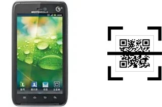 ¿Cómo leer códigos QR en un Motorola MT917?