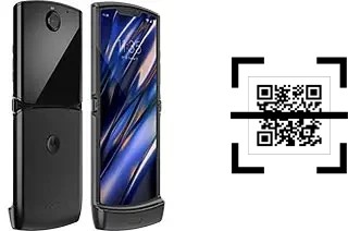 ¿Cómo leer códigos QR en un Motorola Razr 2019?