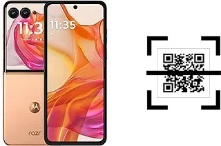 ¿Cómo leer códigos QR en un Motorola Razr 50 Ultra?