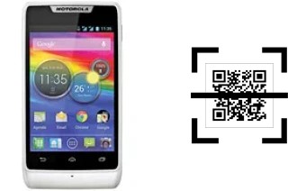 ¿Cómo leer códigos QR en un Motorola RAZR D1?