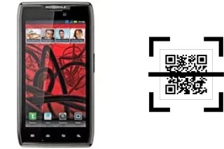 ¿Cómo leer códigos QR en un Motorola RAZR MAXX?