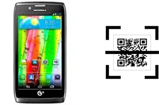 ¿Cómo leer códigos QR en un Motorola RAZR V MT887?