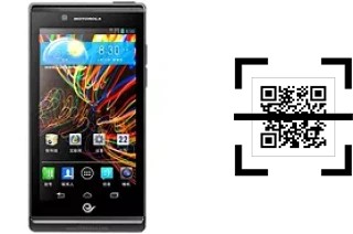 ¿Cómo leer códigos QR en un Motorola RAZR V XT889?