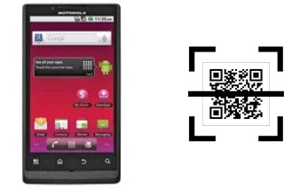 ¿Cómo leer códigos QR en un Motorola Triumph?