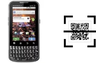 ¿Cómo leer códigos QR en un Motorola XPRT MB612?