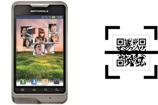 ¿Cómo leer códigos QR en un Motorola XT390?