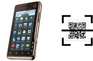 ¿Cómo leer códigos QR en un Motorola XT720 MOTOROI?