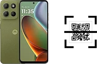 ¿Cómo leer códigos QR en un Motorola Moto G15 Power?