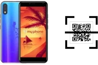 ¿Cómo leer códigos QR en un MyPhone myXi1?