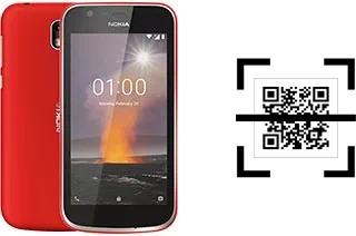 ¿Cómo leer códigos QR en un Nokia 1?