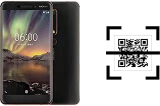 ¿Cómo leer códigos QR en un Nokia 6.1?