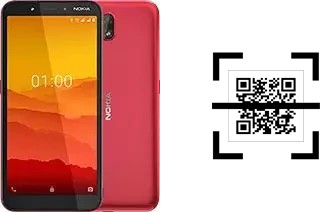 ¿Cómo leer códigos QR en un Nokia C1?