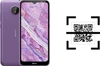 ¿Cómo leer códigos QR en un Nokia C10?