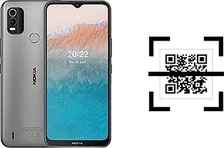 ¿Cómo leer códigos QR en un Nokia C21 Plus?