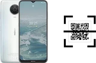 ¿Cómo leer códigos QR en un Nokia G20?