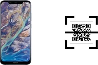 ¿Cómo leer códigos QR en un Nokia X7?