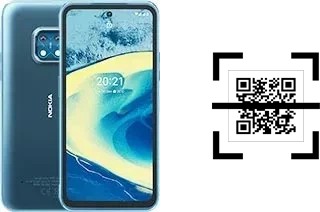 ¿Cómo leer códigos QR en un Nokia XR20?