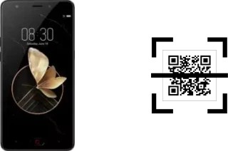 ¿Cómo leer códigos QR en un nubia M2 Play?