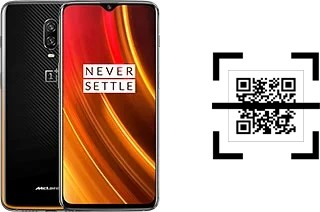 ¿Cómo leer códigos QR en un OnePlus 6T McLaren?