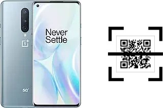 ¿Cómo leer códigos QR en un OnePlus 8 5G UW (Verizon)?