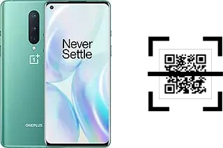 ¿Cómo leer códigos QR en un OnePlus 8?