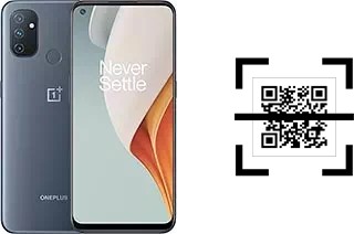 ¿Cómo leer códigos QR en un OnePlus Nord N100?