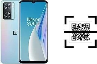 ¿Cómo leer códigos QR en un OnePlus Nord N20 SE?