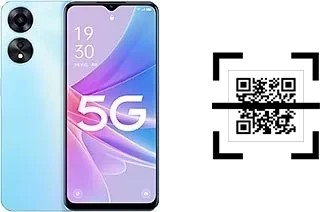 ¿Cómo leer códigos QR en un Oppo A1x?