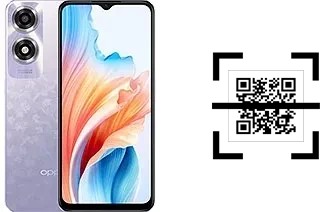 ¿Cómo leer códigos QR en un Oppo A2x?