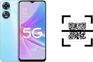 ¿Cómo leer códigos QR en un Oppo A58x?