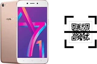 ¿Cómo leer códigos QR en un Oppo A71 (2018)?