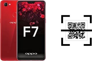 ¿Cómo leer códigos QR en un Oppo F7?