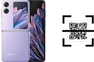 ¿Cómo leer códigos QR en un Oppo Find N2 Flip?