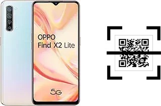 ¿Cómo leer códigos QR en un Oppo Find X2 Lite?