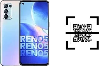 ¿Cómo leer códigos QR en un Oppo Reno5 4G?