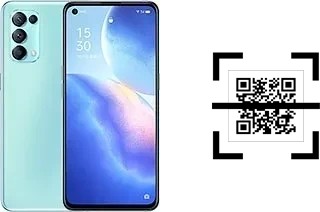 ¿Cómo leer códigos QR en un Oppo Reno5 K?