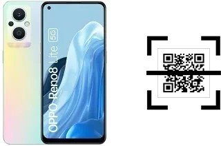 ¿Cómo leer códigos QR en un Oppo Reno8 Lite?