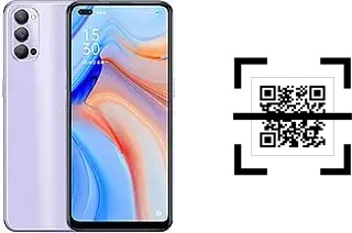 ¿Cómo leer códigos QR en un Oppo Reno4 5G?