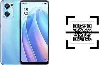 ¿Cómo leer códigos QR en un Oppo Reno7 SE 5G?