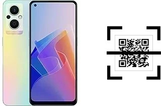 ¿Cómo leer códigos QR en un Oppo F21 Pro 5G?