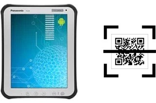 ¿Cómo leer códigos QR en un Panasonic Toughpad FZ-A1?