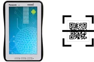 ¿Cómo leer códigos QR en un Panasonic Toughpad JT-B1?