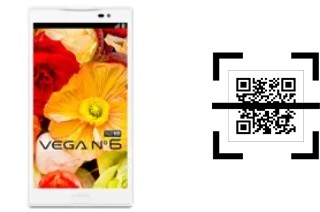 ¿Cómo leer códigos QR en un Pantech Vega No 6?