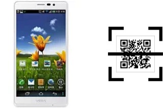 ¿Cómo leer códigos QR en un Pantech Vega R3 IM-A850L?