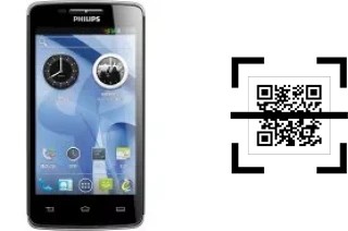 ¿Cómo leer códigos QR en un Philips D833?