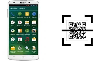 ¿Cómo leer códigos QR en un Philips I928?