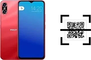 ¿Cómo leer códigos QR en un Philips PH1?