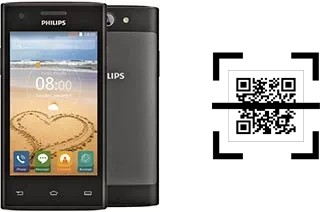 ¿Cómo leer códigos QR en un Philips S309?